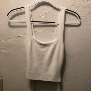 Urban Outfitters White Crop Top
